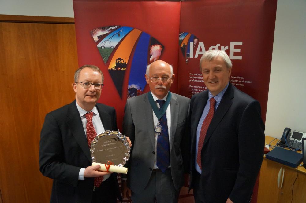 Jeremy Burgess, Mark Kibblewhite and Declan Hayden (AGCO)