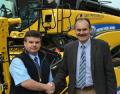 David Smith with C&O Tractors Group Sales and Depot Manager Dick Spencer