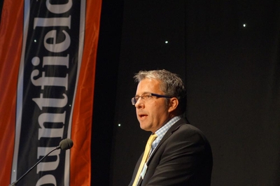 Marketing manager Adam Godfrey