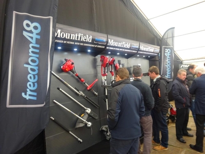 The Freedom 48 display stand