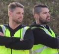 Keith Duffy and Shane Lynch - the Boyzone Team