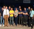 Some of the AFT team at their new premises in Sudbury, Suffolk