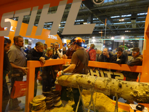 Stihl won a Best Stand award