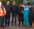 Kubota KIP team with Farmstar's Tom Lockwood (middle)