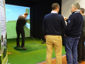 A nearest the pin competition proved popular on Syngenta's stand