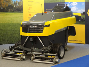 Turf Lynx displayed the first driverless fairway mower