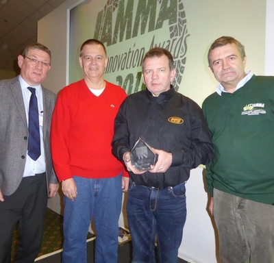 Pauirc Fey winner of IAGRE SSAB safety award