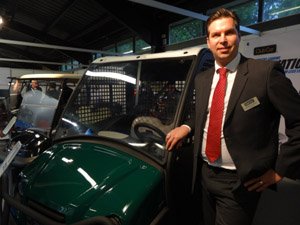 Dennis de Roos, Utility Sales Director, EMEIA, Club Car