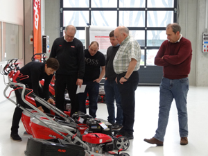 Checking out Al-Ko mowers