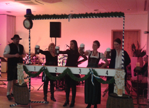 The stein holding competition