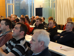 Listening to the presentations