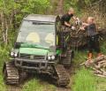 John Deere Gator on Camso UTV T4S tracks
