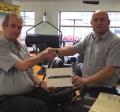 Nick Martin from the Worcester branch of the Ron Smith Dealership is the latest winner in Cub Cadet's monthly prize draw