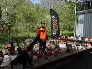 A variety of new products, both cordless and petrol, were demonstrated