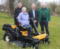 Pillerton Village Green Committee with their new Cub Cadet