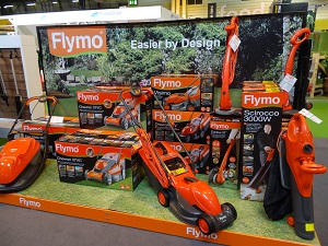 GLEE: The new Flymo display stand available for retailers
