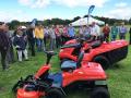 The the SOLO by AL-KO tractor range at Rochford's Roadshows last week