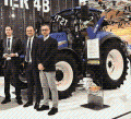 The New Holland team with the prize for Best Utility Tractor