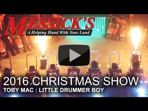 Messick's 2016 Christmas Light Show Video | TobyMac - Little Drummer Boy