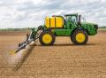 John Deere R4050i with carbon fibre spray boom