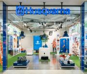 Husqvarna pop-up store in Täby Centrum, Stockholm