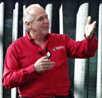Bob Clements speaking at GIE-EXPO