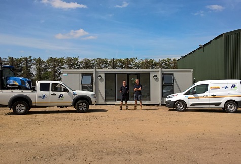 The new depot is under construction in Rothwell, near Kettering