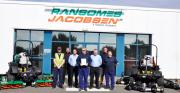 Ransomes Jacobsen Ltd safety representatives. From left to right: Nathan Rutter, Kevin Read, Simon Rainger, Eddie Talbot, Geoff Elliott, Shaun Mattin, Michael Jackaman