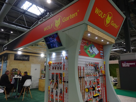 Barrus featured the Wolf Garten products