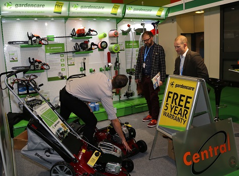 Central Spares were promoting the Gardencare range