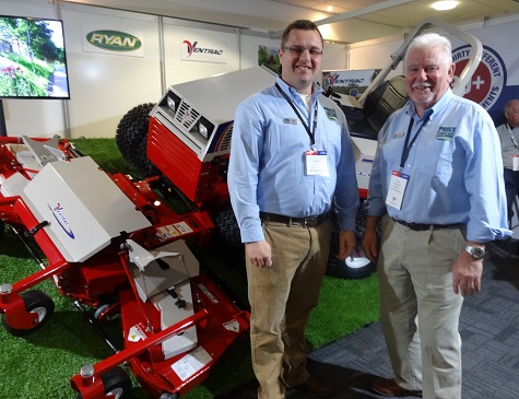 Price Turfcare's Rupert Price and Peter Driver