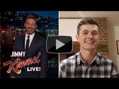 Jimmy Kimmel Chats with British Teen Who Trolled Trump