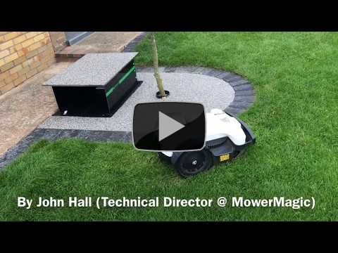 Ambrogio Robot Mower Bunker - Robot Mower Lift Elevator Garage for an Ambrogio 4.0