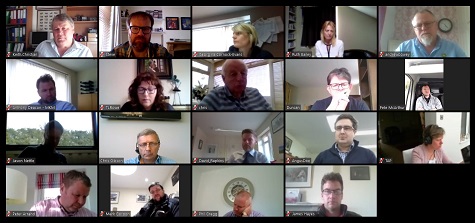 Service Dealer's Zoom meeting with dealer representatives this week