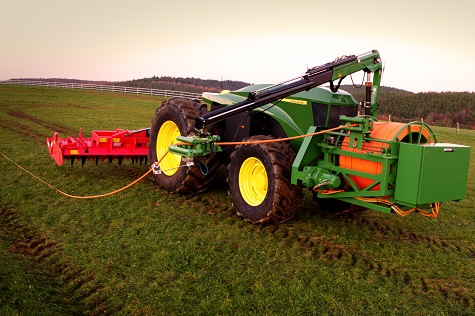 John Deere GridCON tractor