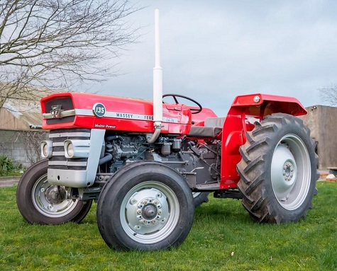 This year in a bid to raise extra funds, the team have decided to raffle off a restored Massey Ferguson 135