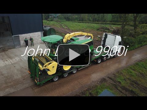 Lagan Bros New John Deere 9900i Arriving The First One Bought In Europe! Supplied By Johnston Gilpin