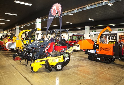 Some of the machines on display at GLAS 2019