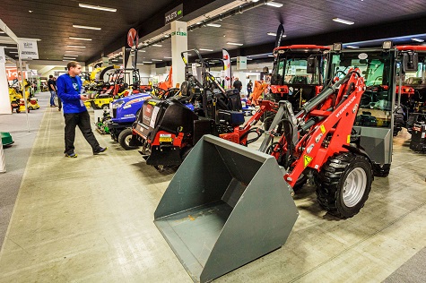 Some of the machinery on display from GLAS 2019