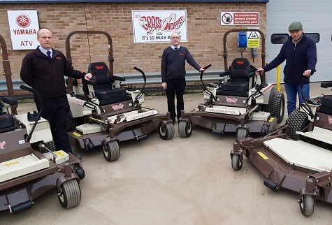 Chandlers have been appointed by Scamblers for the Grasshopper mowers