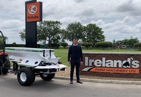 Irelands Groundcare business manager, Huw Price