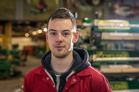 Paul Kilkenny, one of the students who just completed his 4 year Apprenticeship Programme with Major International Ltd. Photo by Keith Heneghan