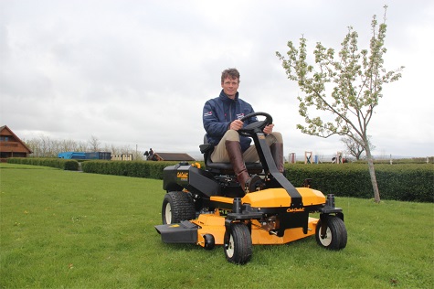 Cub Cadet are also long-standing sponsors of three-day eventer, William Fox-Pitt MBE