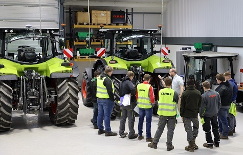 Claas UK has fully engaged with agricultural engineering education in the UK