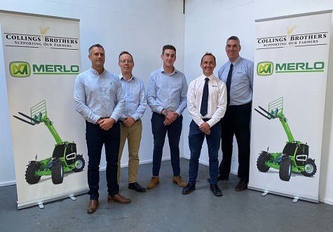 L-R: Jason Weston, Collings Brothers managing director; Vincent Lynch, Collings Brothers financial director; Ben Wood, Collings Brothers sales director;Charlie Lane, MUK network development manager; Jim Chapman, MUK Regional sales manager N&E