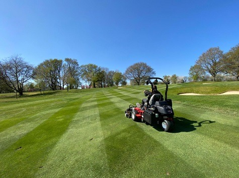 Mark Smith has been at the helm of Olton GC for 10 years 
