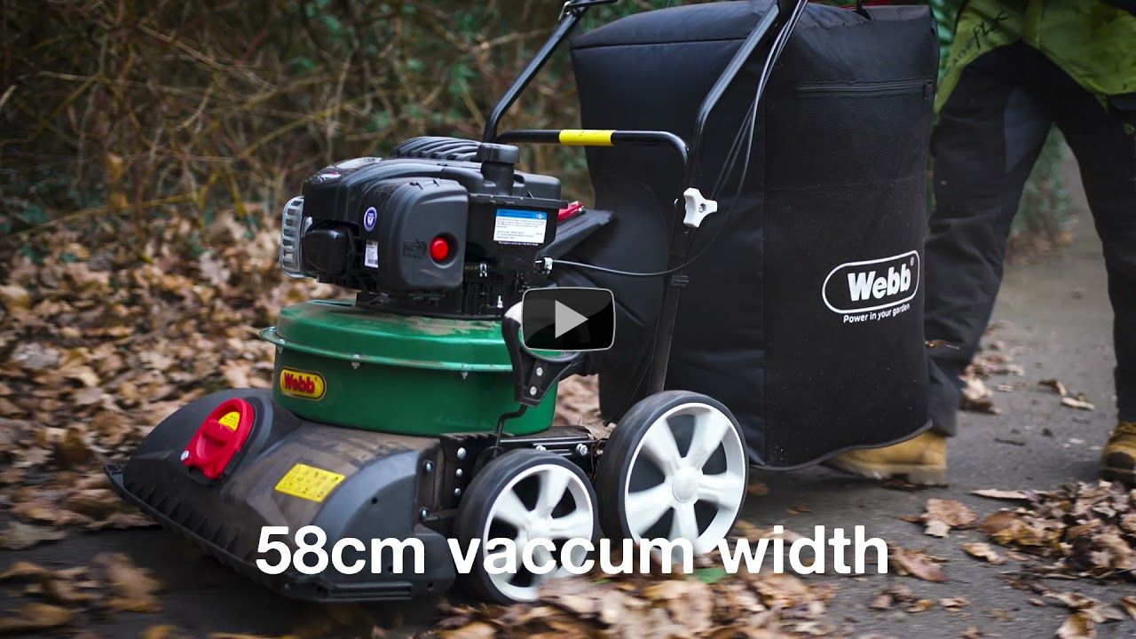 Webb WEWBVAC Walk-Behind Vacuum & Blower