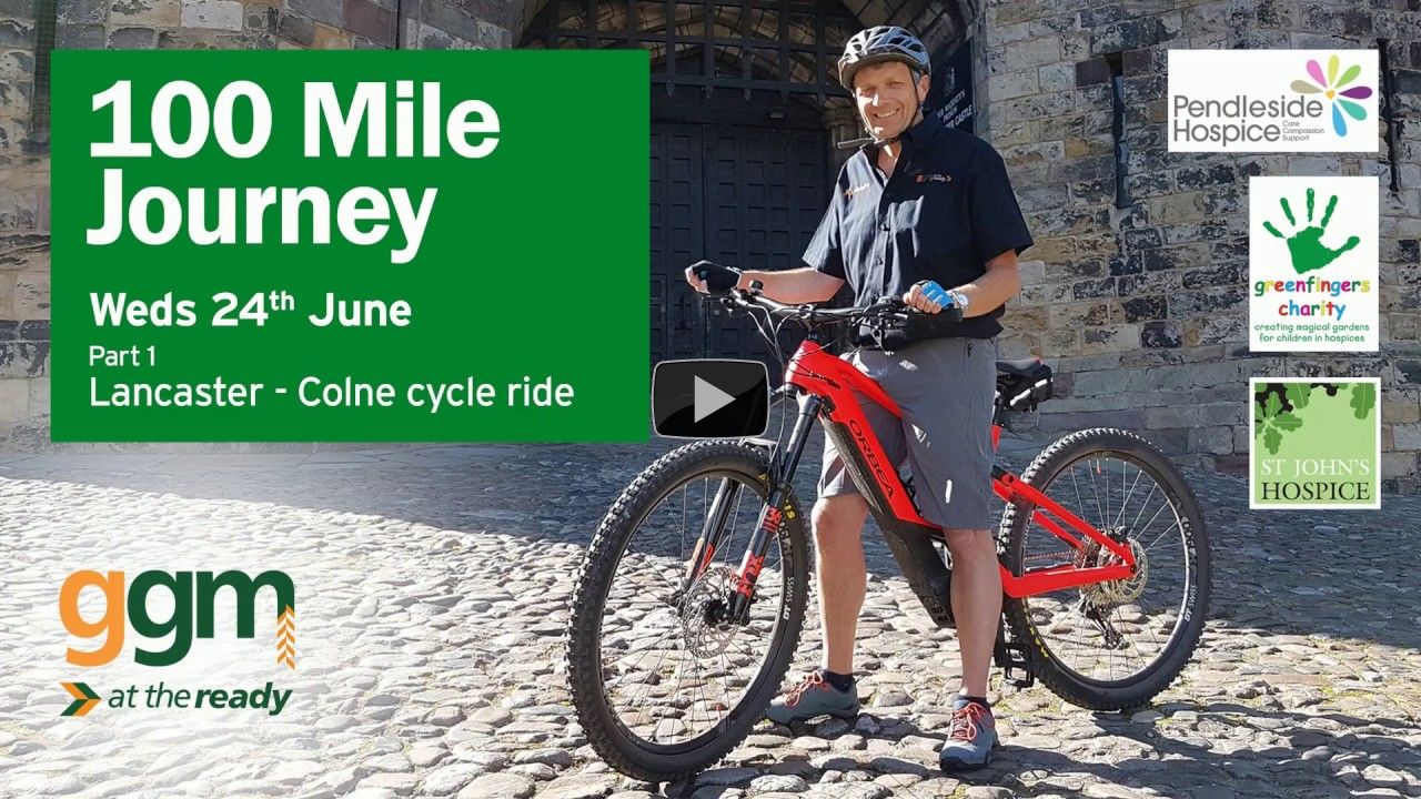 GGM '100 Mile Journey' Charity Fundraiser - Part 1 Cycle Ride