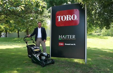 Craig Hoare, sales and marketing manager Toro U.K. Limited