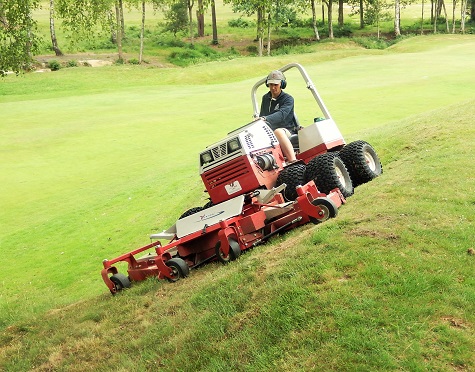 The Ventrac 4500 in use at Royal Ashdown Forest Golf Club
